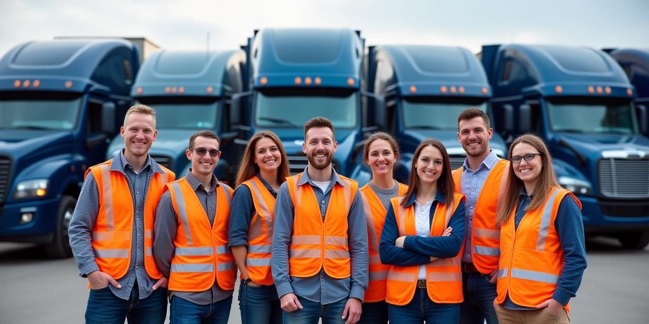 The professional logistics team of Yakel Trucking & Hauling LLC