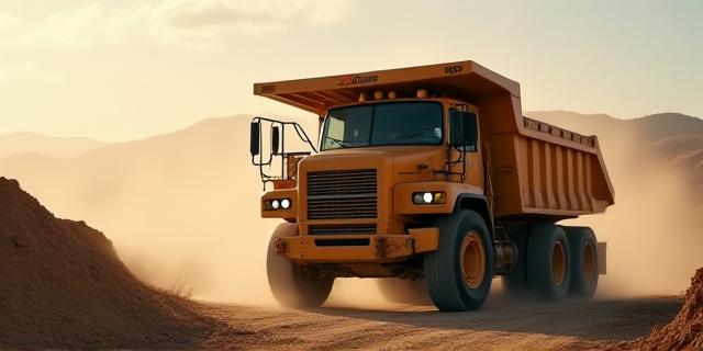 Yakel Trucking site-specific dump truck operation