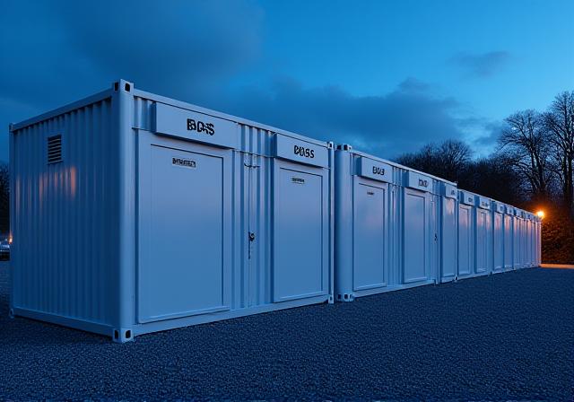 BESS containers and energy storage units