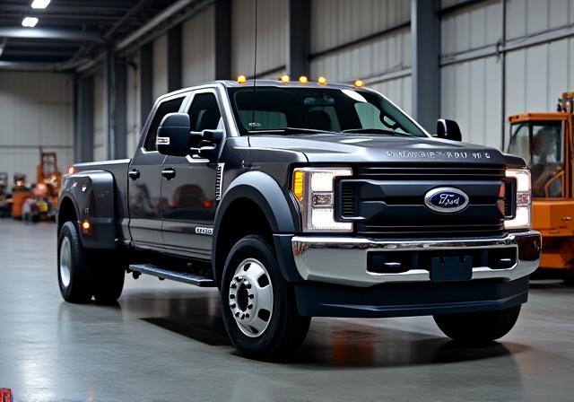 Ford F-450 Super Duty hot shot rig