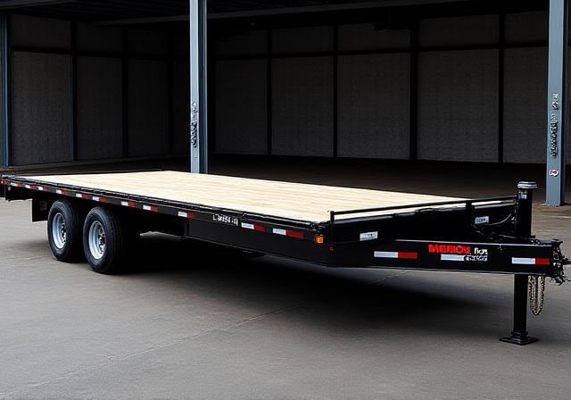 40 foot gooseneck flatbed trailer