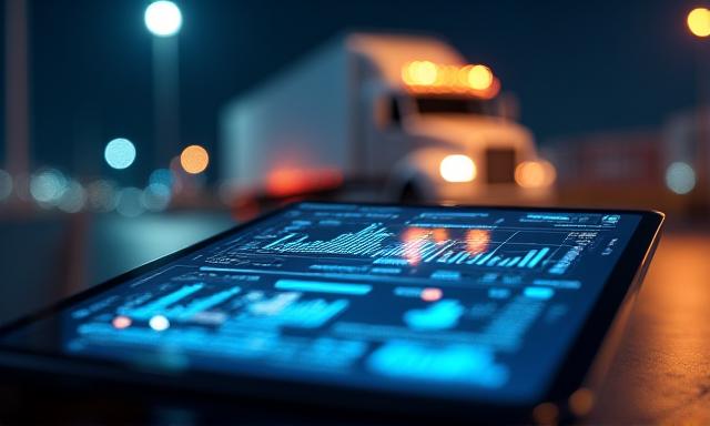 Secure data encryption and logistics technology interface